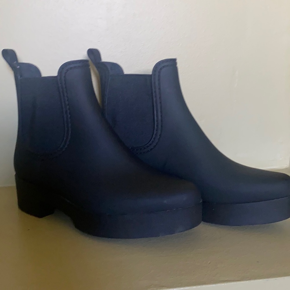 SOLD-JEFFREY CAMPBELL Chelsea Rain Boot - Picture 2 of 5